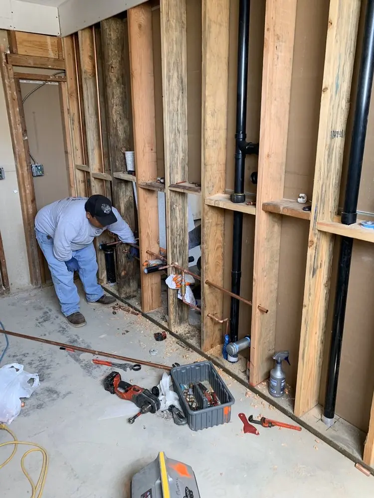 Commercial rough-in plumbing for Water Heater Replacement in Plainfield